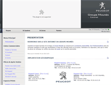 Tablet Screenshot of groupemounes.com